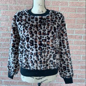 Juniors Wild Fable Animal Print Pull Over